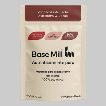 Leche de almendra DIY Cacao
