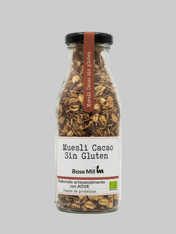 Muesli Cacao Sin Gluten ECO, 140g