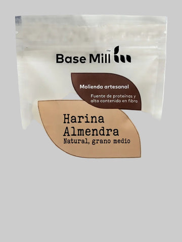 Harina de Almendra Natural (cruda) grano medio ECO, 350g