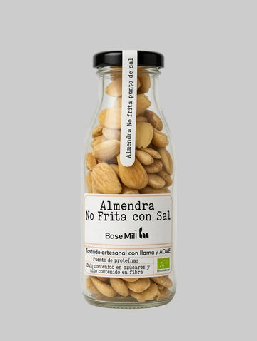 Almendra no frita sin piel y sal ECO, 150g