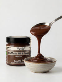 Crema fina de Avellanas 84% y Cacao, 200g