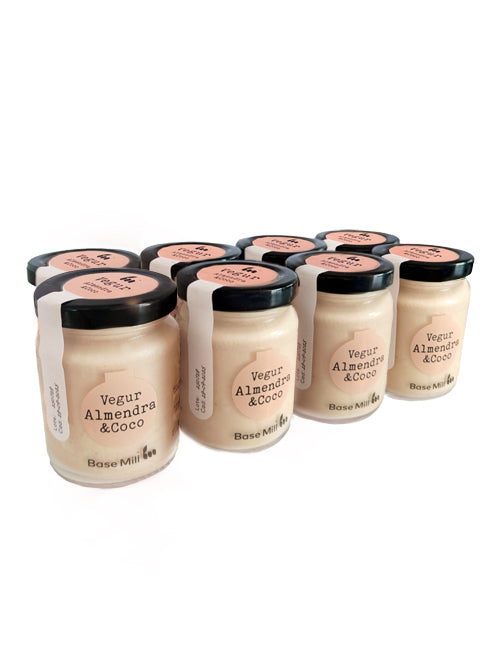 Pack 8 Vegur Almendra & Coco ECO, 100g