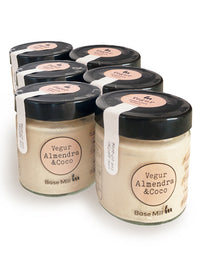 Pack 6 Vegur Almendra & Coco eco 200g