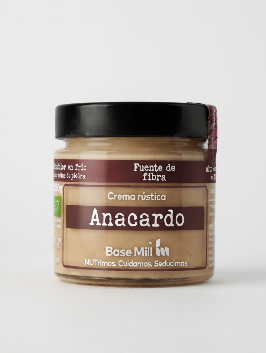 Crema rústica de Anacardo ECO, 200g
