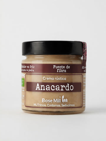 Crema rústica de Anacardo ECO, 200g