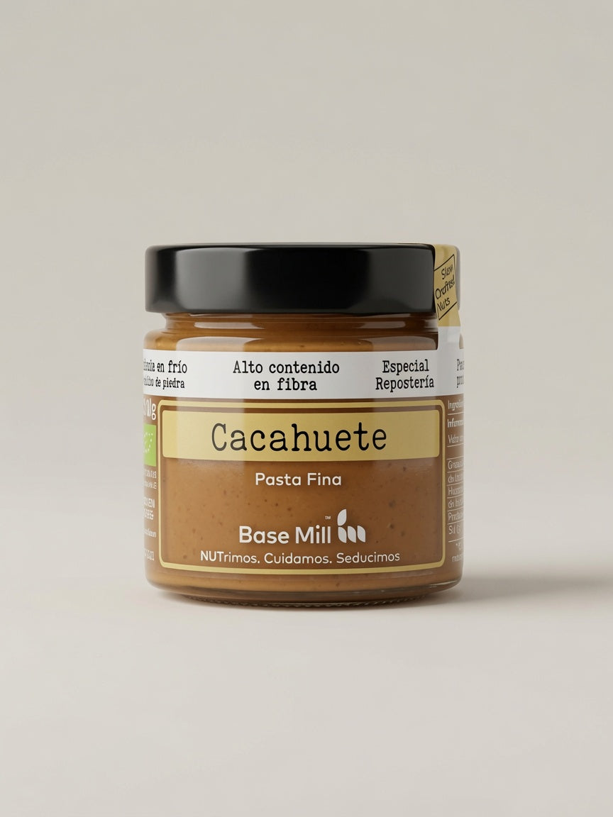 Pasta fina de Cacahuete ECO, 200g