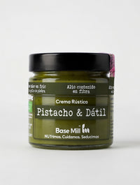 Crema untable Pistacho y dátil, 200g