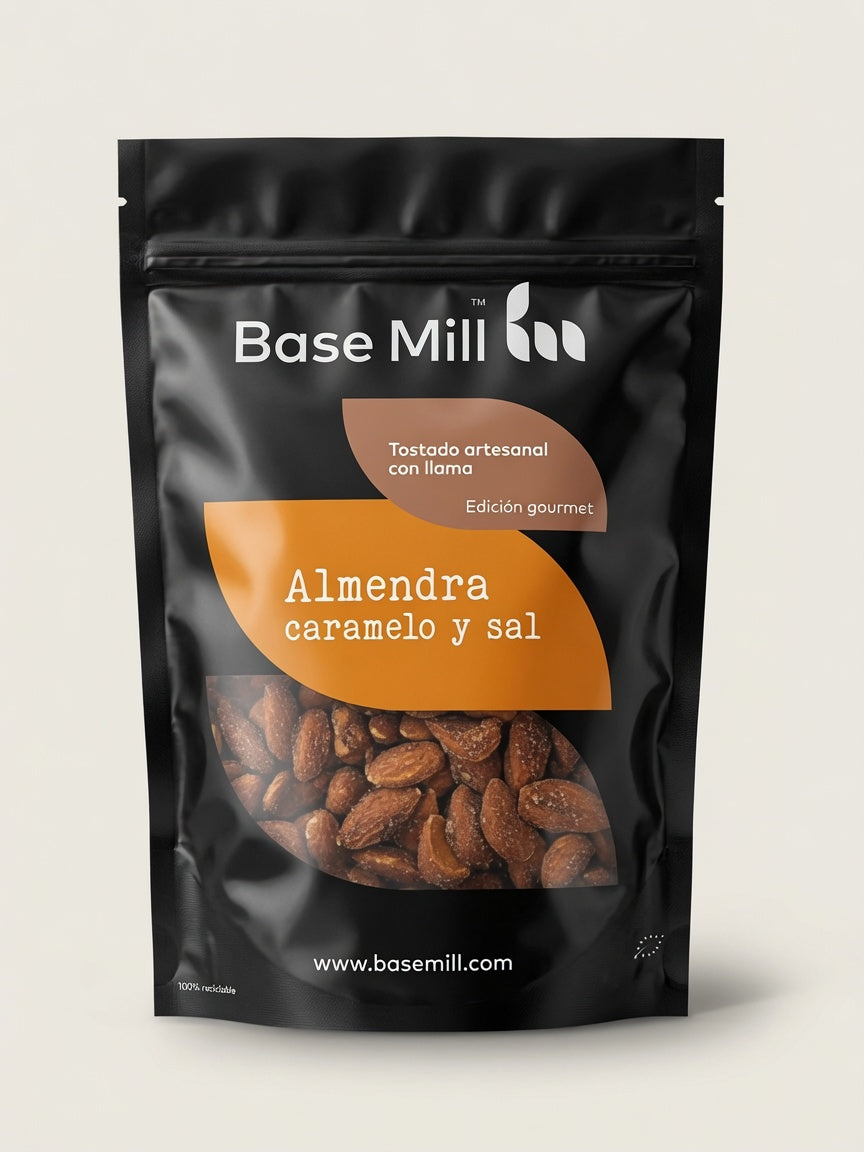 Almendra Caramelo salado ECO, 400g