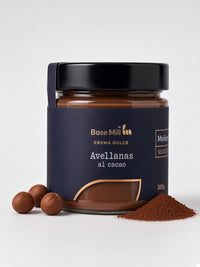 Crema gourmet Avellanas 12% y Cacao, 200g