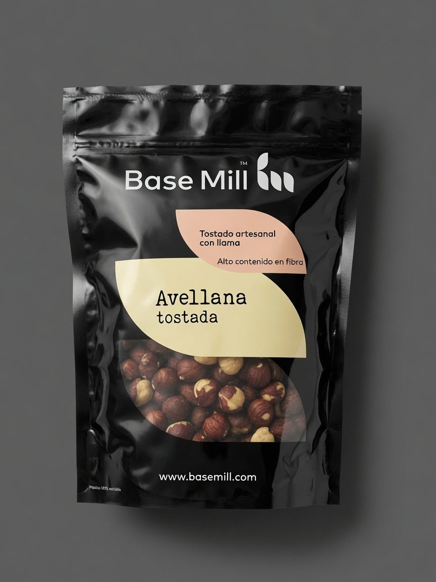 Avellanas tostadas ECO, 400g