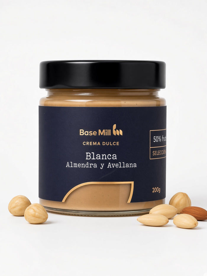 Crema gourmet de Almendra y Avellana ECO, 200g