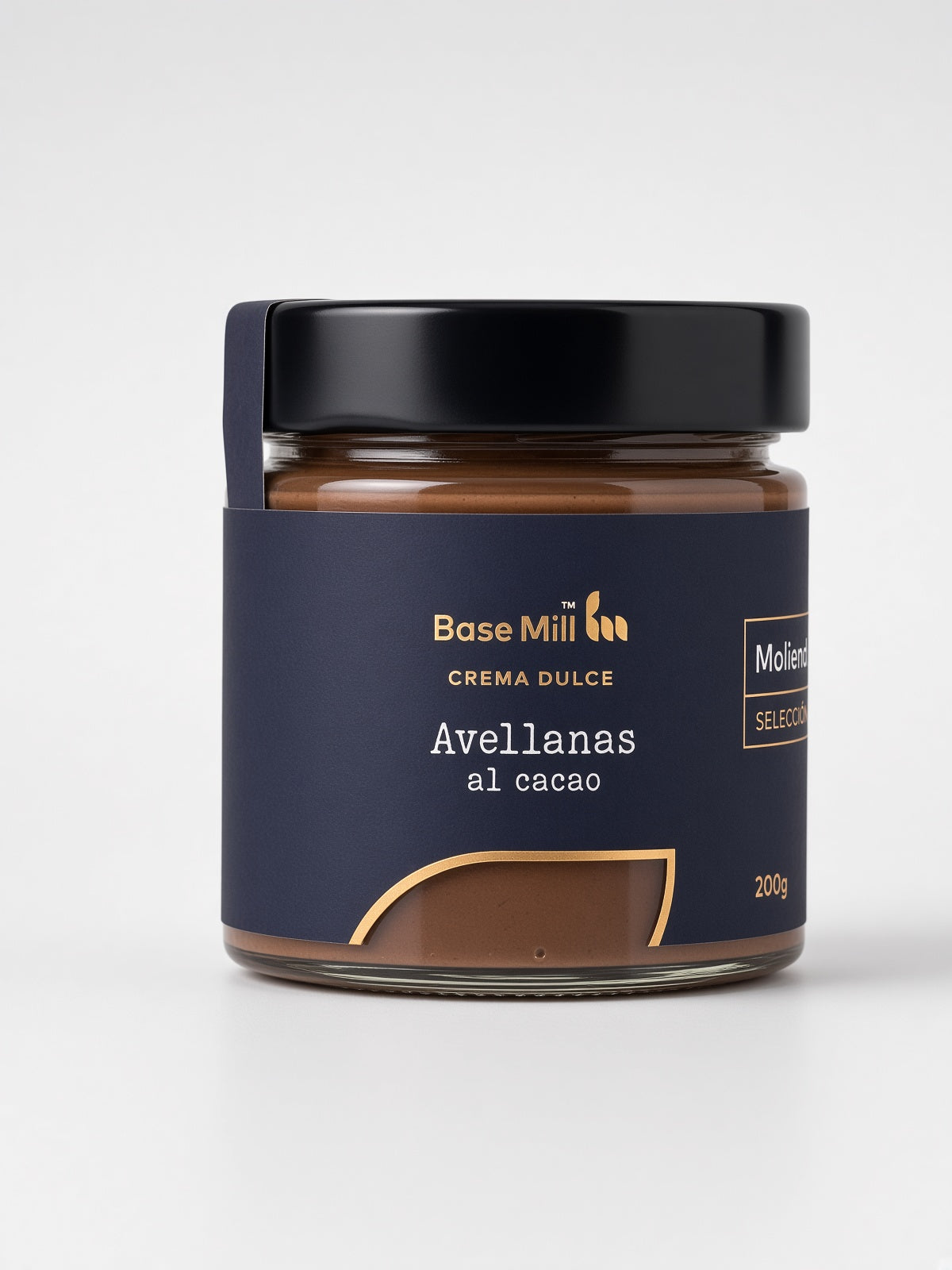 Crema gourmet Avellanas 12% y Cacao, 200g