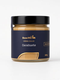 Crema gourmet de Cacahuete dulce bombón ECO, 200g