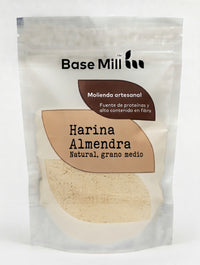 Harina de Almendra Natural (cruda) grano medio ECO, 350g