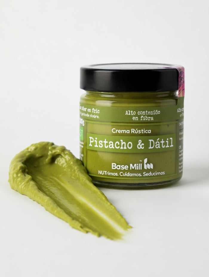 Crema untable Pistacho y dátil, 200g