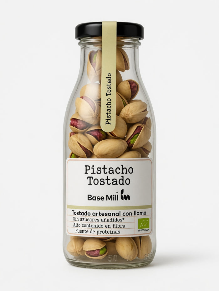 Pistachos tostados con cáscara ECO, 125g