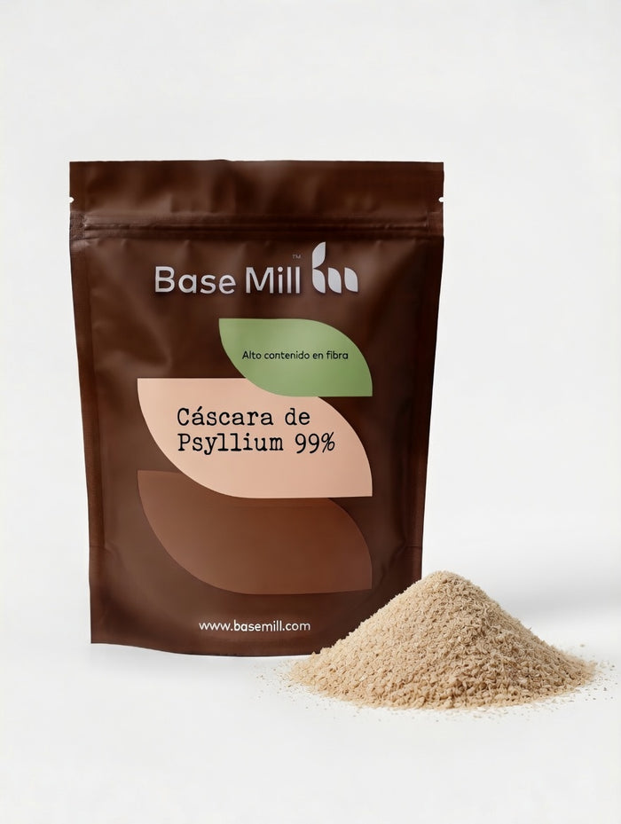 Psyllium (Cáscara 99% en polvo) ECO, 500g